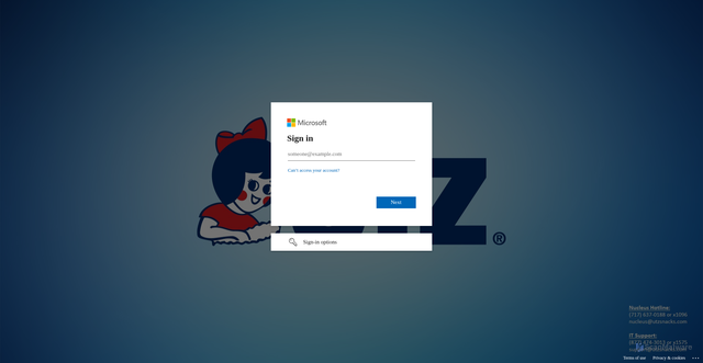 Security scan screenshot of https://utz-prod.operations.dynamics.com