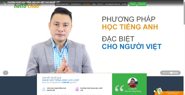 Security scan screenshot of https://www.hellochao.vn/