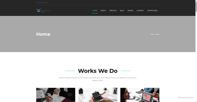 Security scan screenshot of https://solocreators.online/