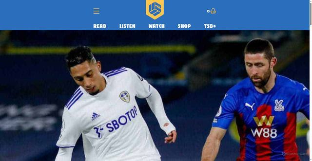 Security scan screenshot of https://thesquareball.net/leeds-united/leeds-united-2-0-crystal-palace-out-of-their-league/