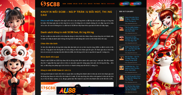 Security scan screenshot of https://sc88lat.com/khuyen-mai-sc88/