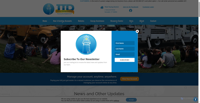 Security scan screenshot of https://ttd.gov/