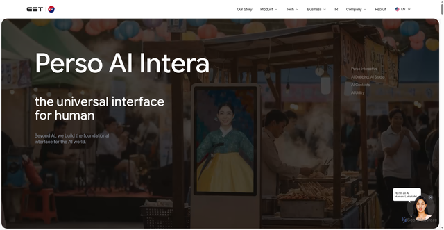 Security scan screenshot of https://estsoft.com