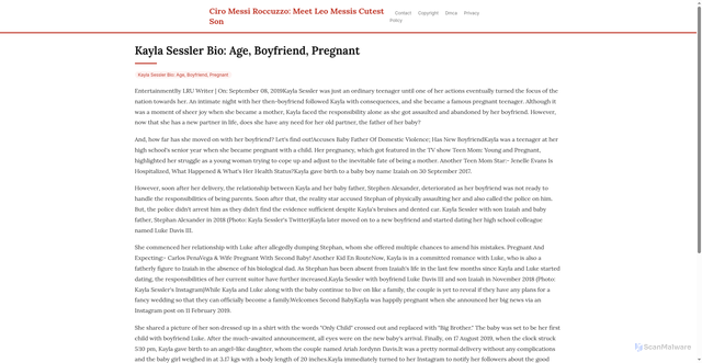 Security scan screenshot of https://thecardmeetfave-5j2jeq9zog.edgeone.app/13091-kayla-sessler-bio-age-boyfriend-pregnant.html