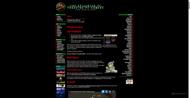 Security scan screenshot of https://frag-net.com