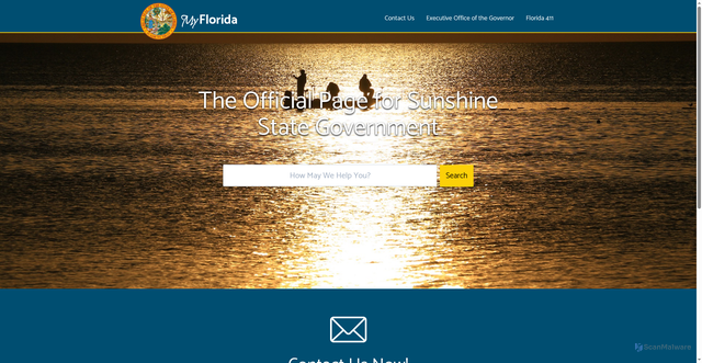 Security scan screenshot of https://www.myflorida.gov/