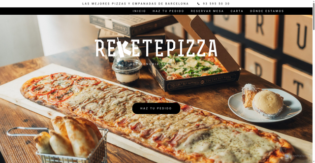 Security scan screenshot of https://reketepizza.com/