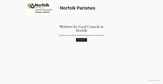 Security scan screenshot of http://barnham-broompc.norfolkparishes.gov.uk/