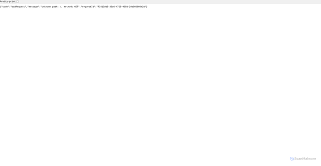 Security scan screenshot of https://api-cloudcore-airing-service-production.prod.tivoservice.com