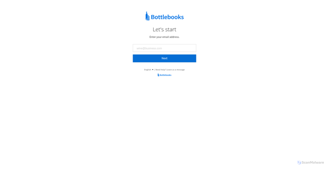 Security scan screenshot of https://app.bottlebooks.me