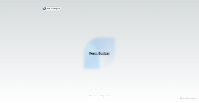 Security scan screenshot of https://forms.rejoiner.com