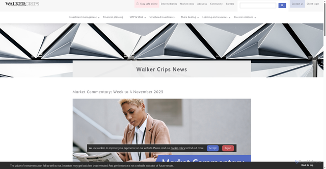 Security scan screenshot of https://www.wcgplc.co.uk/MarketNews/News/659