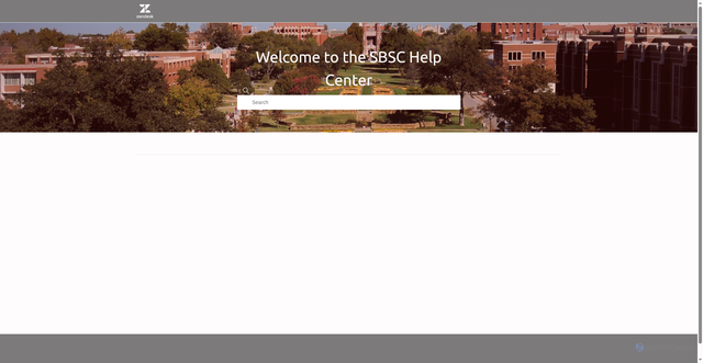 Security scan screenshot of https://ou-sbsc.zendesk.com