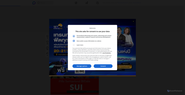 Security scan screenshot of https://www.blockdit.com/posts/6103a01f4d2a1c0c8f4b3b62