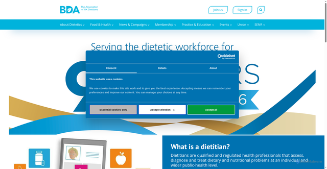 Security scan screenshot of https://www.bda.uk.com