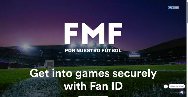 Security scan screenshot of https://fanliga.mx/
