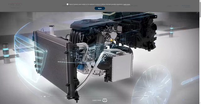 Security scan screenshot of https://hanonsystems.com