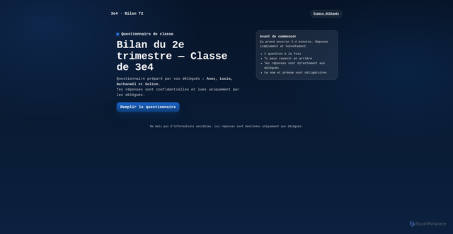 Security scan screenshot of https://formulair304-ipwdniohnl.edgeone.app/