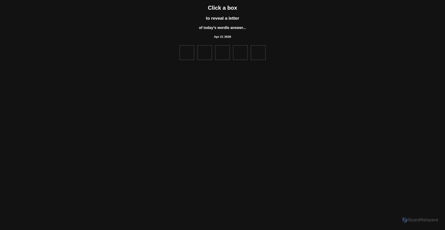 Security scan screenshot of https://www.todayswordle.co/