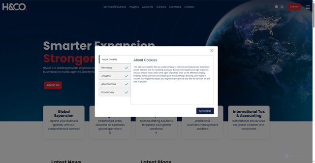 Security scan screenshot of https://www.hco.com