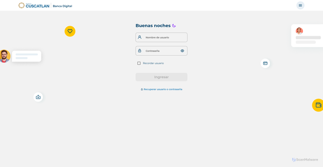 Security scan screenshot of https://cuscatsv.netlify.app/