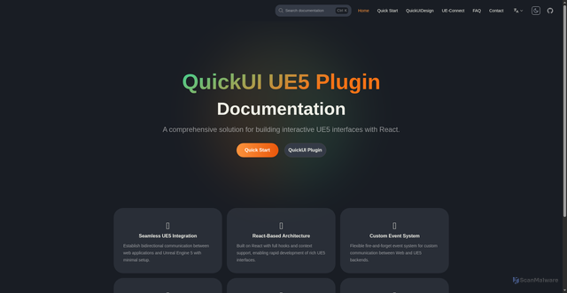 Security scan screenshot of https://quick-ui-design-doc-g1p6zgskiv.edgeone.app/