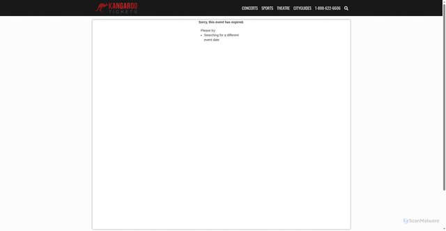 Security scan screenshot of https://www.kangarootickets.com/tickets/Joe-Walton-Stadium/2026-10-03-03-30-00/Robert-Morris-Colonials-vs-Norfolk-State-Spartans-tickets.aspx