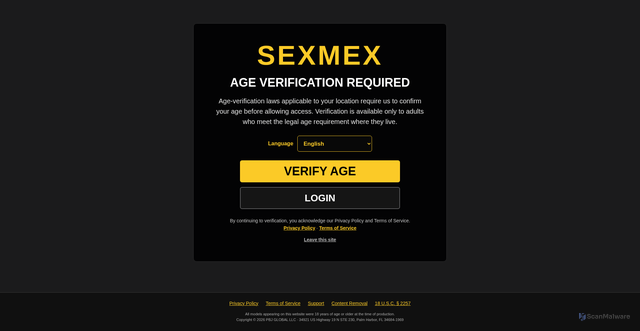 Security scan screenshot of https://sexmex.xxx/tour/updates/janeth-rubio-mexico-vs-chile.html?lang=0
