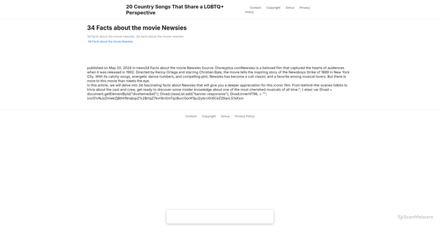 Security scan screenshot of https://divetarifahugo-pdab89y73r.edgeone.app/15883-34-facts-about-the-movie-newsies.html