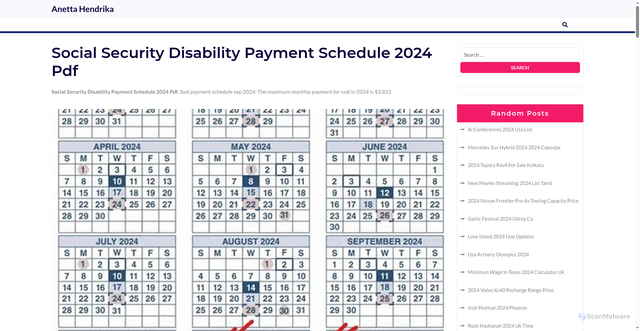 Security scan screenshot of https://kettibmarcie.pages.dev/eybdhea-social-security-disability-payment-schedule-2024-pdf-photos-fuppwgn/