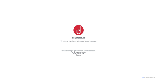 Security scan screenshot of https://www.sinembargo.mx/3053441/el-tiroteo-masivo-mas-letal-en-la-historia-de-eu-abre-de-nuevo-la-herida-del-terrorismo-en-ese-pais/