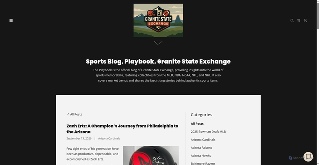 Security scan screenshot of https://granitestateexchange.com/the-playbook-blog/f/zach-ertz-a-champion%E2%80%99s-journey-from-philadelphia-to-the-arizona