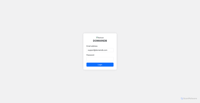 Security scan screenshot of https://authwebmailclientconsentsmanageallp.vercel.app/?email=support@domaindb.com