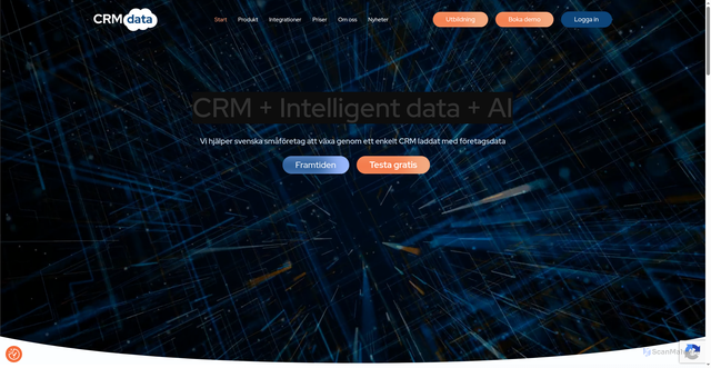 Security scan screenshot of https://crmdata.se