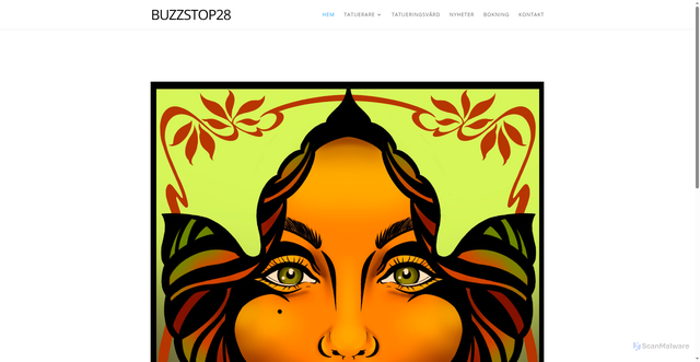 Security scan screenshot of https://buzzstop28.se