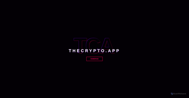 Security scan screenshot of https://alerts-v2.thecrypto.app