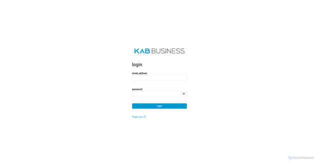 Security scan screenshot of http://app-master.kab-business.review.brezel.cloud/