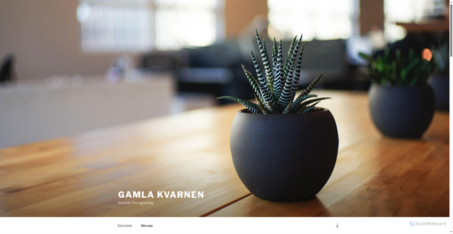 Security scan screenshot of https://gamlakvarnen.se