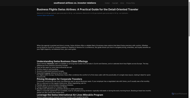 Security scan screenshot of https://jagatnovasphere-dpa4iss0cpip.edgeone.app/business-flights-swiss-airlines.html