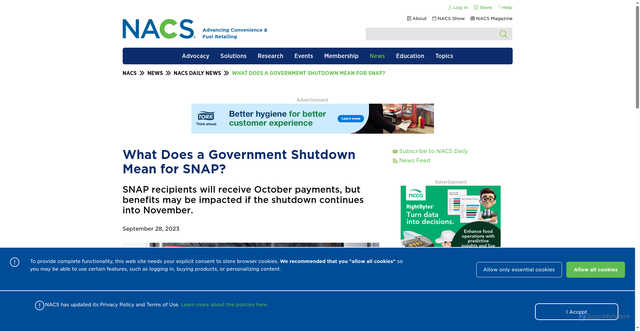 Security scan screenshot of https://www.convenience.org/Media/Daily/2023/September/28/1-Government-Shutdown-SNAP_GR