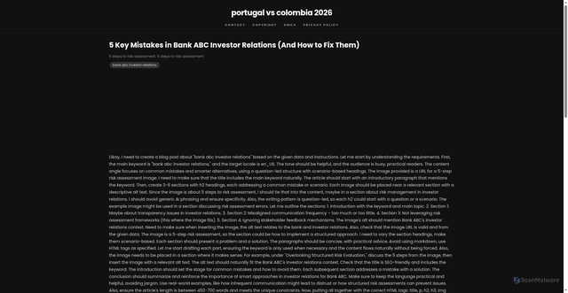 Security scan screenshot of https://askocblog-dptdxwy2odnr.edgeone.app/bank-abc-investor-relations.html