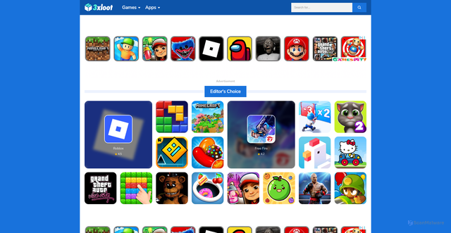 Security scan screenshot of https://www.3xloot.com