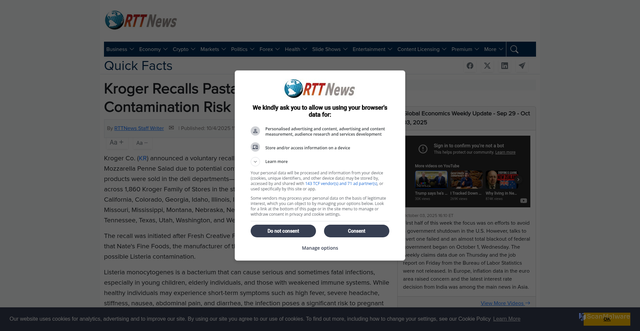 Security scan screenshot of https://www.rttnews.com/3579702/kroger-recalls-pasta-salads-over-listeria-contamination-risk.aspx