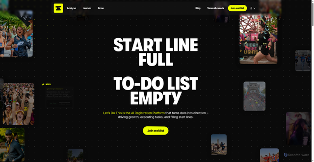 Security scan screenshot of https://letsdothis.com