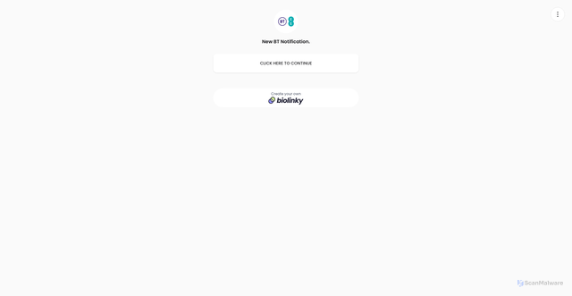 Security scan screenshot of http://biolinky.co/internert