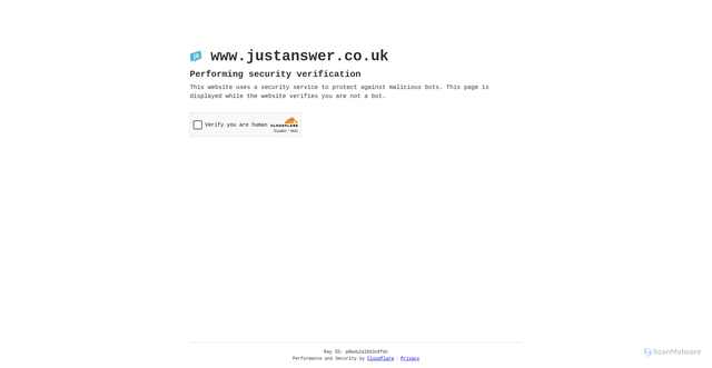 Security scan screenshot of https://www.justanswer.co.uk