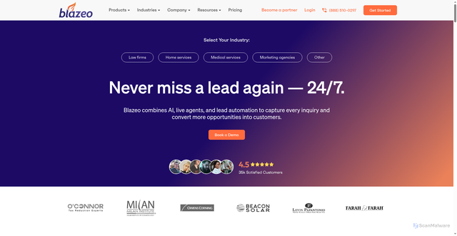 Security scan screenshot of https://www.apex.live