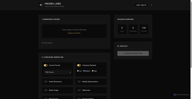Security scan screenshot of https://testhikarulabs-6bx21wmivg.edgeone.app/