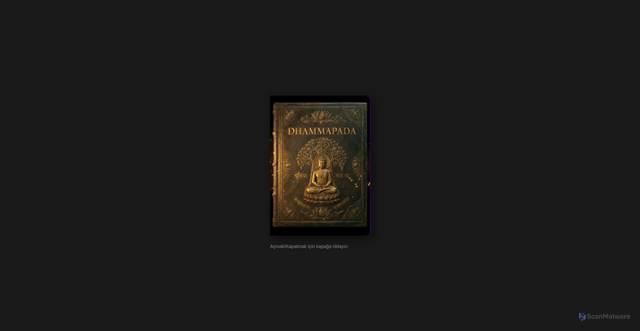 Security scan screenshot of https://dhammapada-6o895ruy8h.edgeone.app/