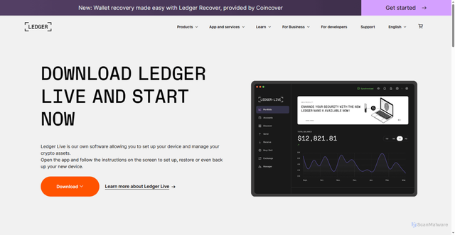 Security scan screenshot of https://m--start-ledgre-oauth.webflow.io/